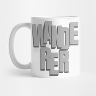 Wanderer Quote Motivational Inspirational Mug